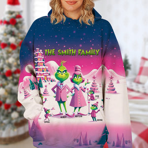 Personalized Gifts For Family Shirt Christmas 03XQLU090924 - AOP Products - GoDuckee