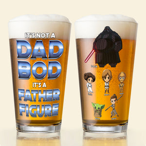 Personalized Gifts For Dad Beer Glass 01NAQN100524 Father's Day - Drinkware - GoDuckee