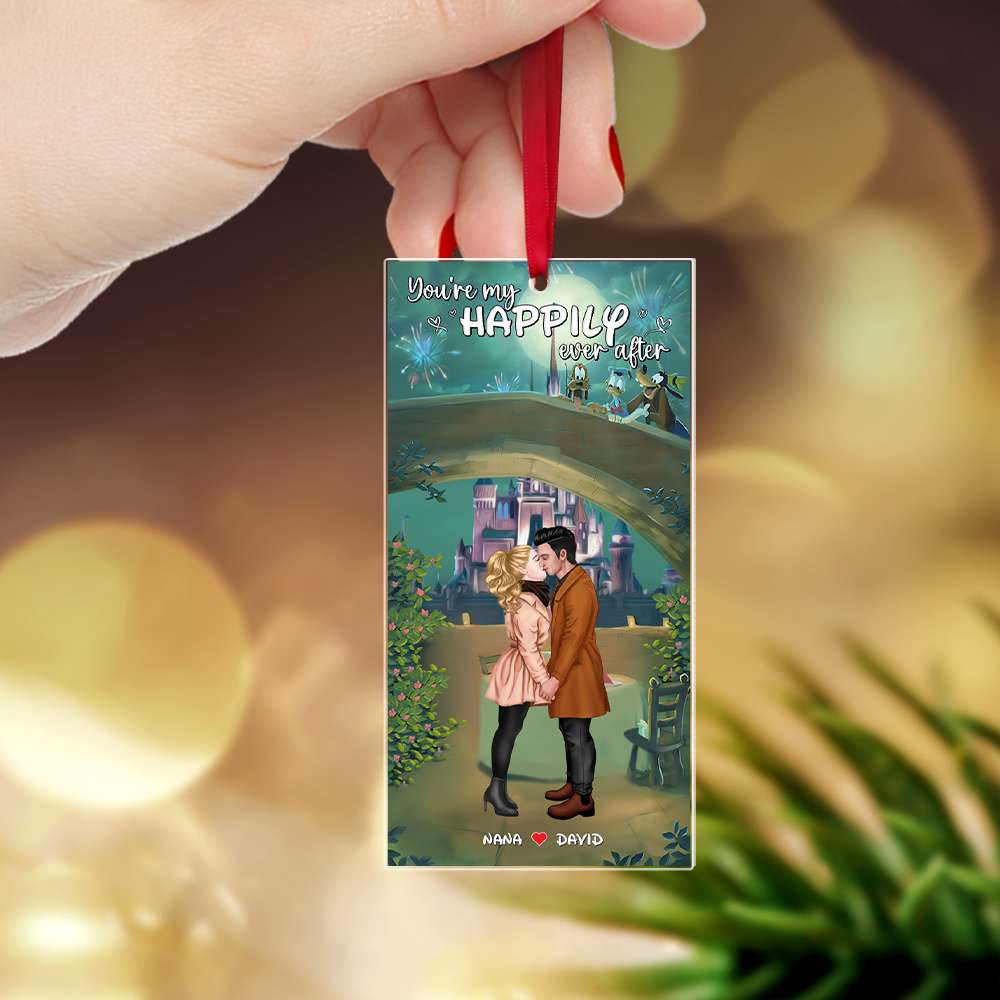 You're My Happily Ever After 02OHPU171123PA Personalized Ornament, Gifts For Couple - Ornament - GoDuckee