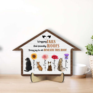 Personalized Gifts For Dog Lover Wood Sign 03HTMH160324 - Wood Signs - GoDuckee