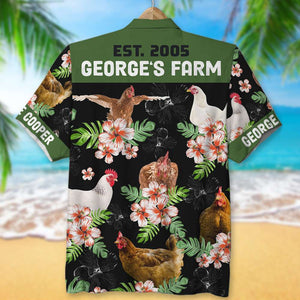 Farming Personalized Hawaiian Shirt - GZ-HW-01HTTN210623 - Hawaiian Shirts - GoDuckee