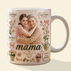 Custom Photo Mom and Daughter Coffee Mug - Gifts For Mom 05todt230426 - Coffee Mug - GoDuckee