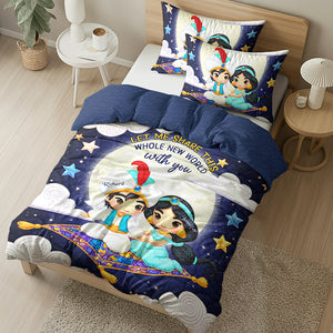 Couple Quilt Bed Set - Personalized Gifts For Couple 01toqn230625 - Blanket - GoDuckee