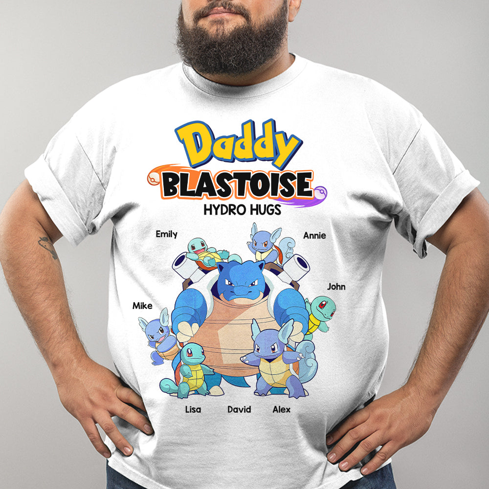 Daddy Hugs 02huhn080623 Personalized Dad Shirt - Shirts - GoDuckee
