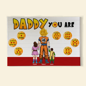 Daddy You Are Strong Cool Smart 07qhqn290523hh Personalized Canvas Print - Poster & Canvas - GoDuckee
