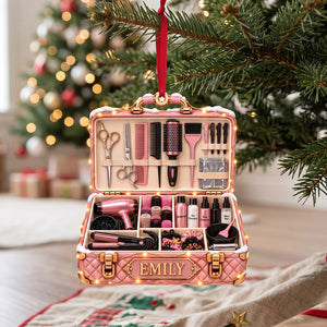 Hairstylist Christmas Ornament - Personalized Gifts for Christmas 09tttn081026 - Ornament - GoDuckee