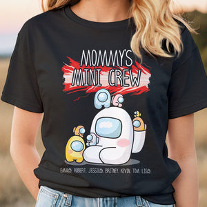 Personalized Gifts For Mom Shirt Mommy's Mini Crew 04KADT260224 - 2D Shirts - GoDuckee