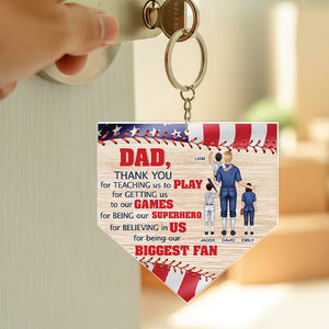 Personalized Gifts For Dad Keychain 02topu050324 Father's Day - Keychains - GoDuckee