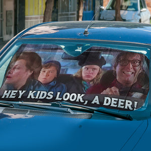 Hey Kids Look A Deer, Gift For Christmas Comedy Film Lover, Windshield Sunshade - 02hudt131123 - Doormat - GoDuckee