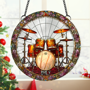 Personalized Gifts For Guitar Lovers Suncatcher Ornament 02acpu300824 - Ornament - GoDuckee