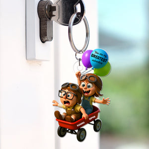 Greatest Adventure Keychain - Personalized Gifts For Couple 04toqn270525 - Keychains - GoDuckee