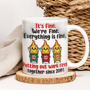 Personalized Gifts For Friends Dumpsters 3D Inflated Coffee Mug 04OHQN121224 - Coffee Mug - GoDuckee