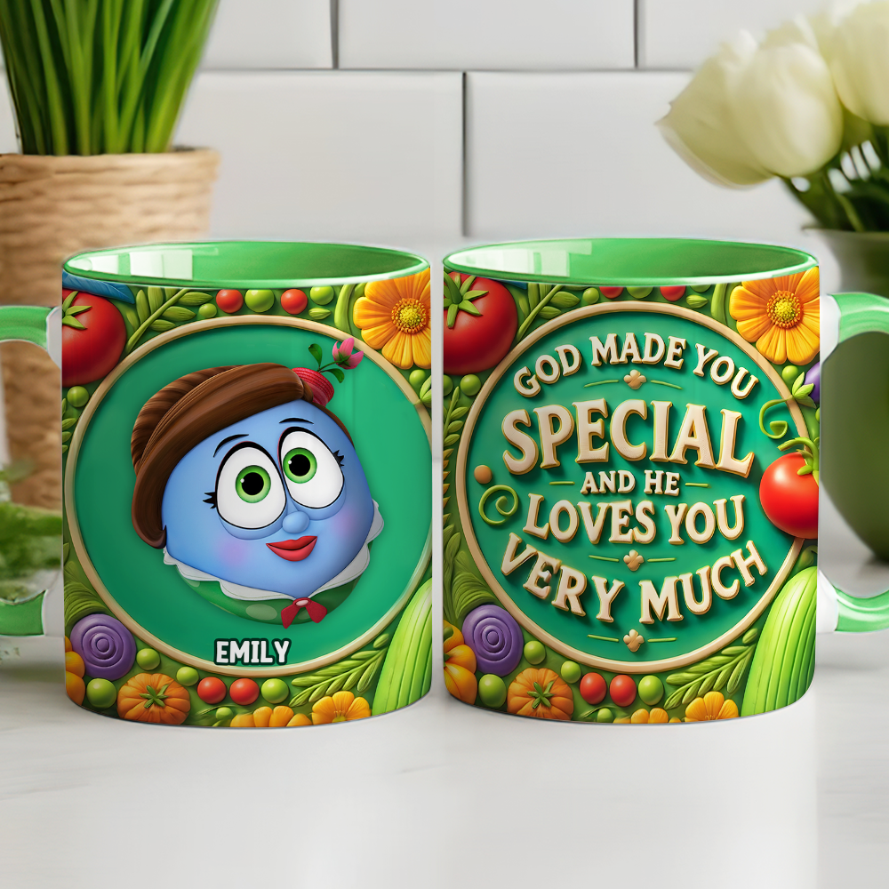 Personalized Gifts For Christians Coffee Mug, God Made You Special 03tgpu060125 - Coffee Mug - GoDuckee