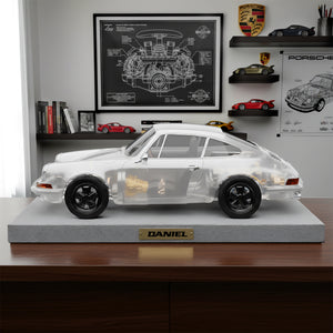 Sport Car Anatomy Acrylic Plaque - Personalized Gifts For Car Lovers 01KILU271125 - Shaped Plaques - GoDuckee