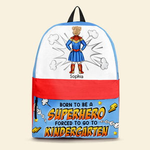 Forced To Go To Kindergarten- ZM-DX-05dnqn160623tm Personalized Backpack - Backpack - GoDuckee