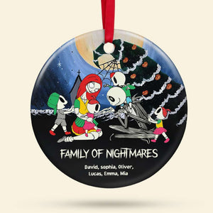 Family - Horror Midnight 05QHDT021123 Personalized Ornament, Gifts For Family - Ornament - GoDuckee