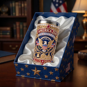 Patriotic 250 USA Tumbler - Personalized Anniversary Gifts 01TYLU110526 - Tumbler Cup - GoDuckee