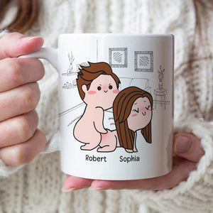 Put This Mug Down And Take Me In Doggy-Gift For Couple-Personalized Coffee Mug-Funny Couple - Coffee Mug - GoDuckee