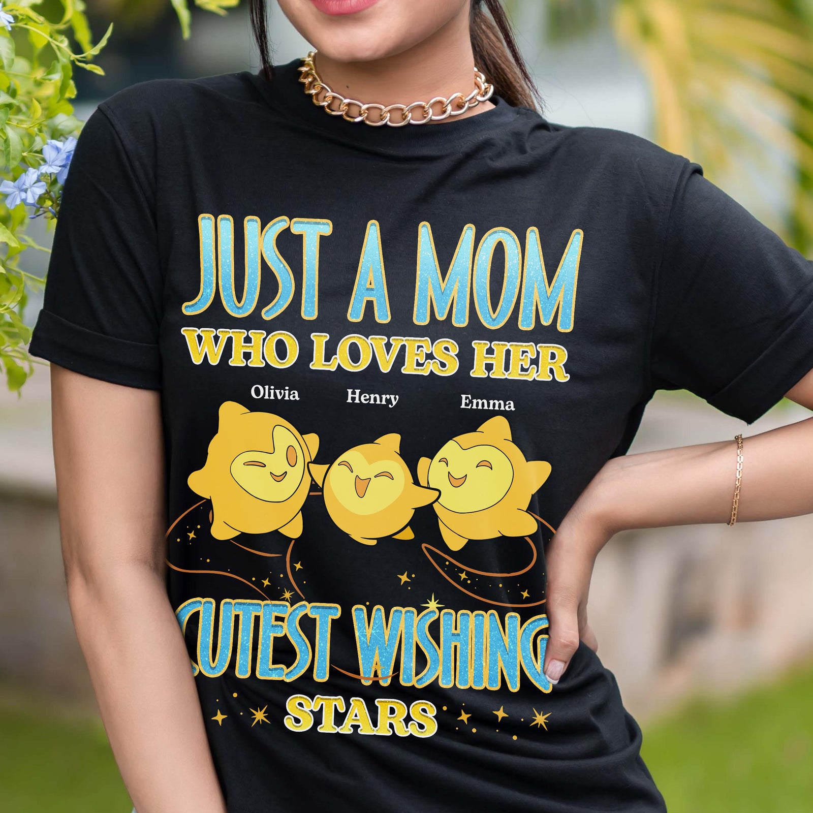 Personalized Gifts For Mom Shirt Just A Mom Who Loves Her 03KADT050324 - 2D Shirts - GoDuckee