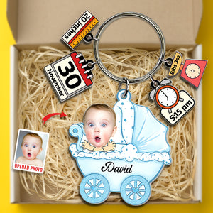 Custom Photo Gifts For Baby Tag Keychain 02XQDT191224 - Keychains - GoDuckee