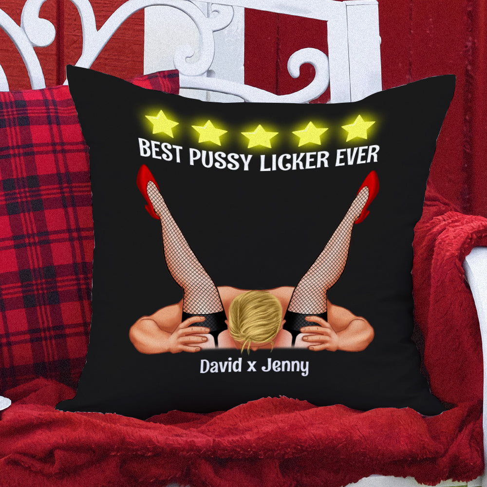 Best Couple, Love You Forever And Ever, Personalized Square Pillow, Gifts For Couple - Pillow - GoDuckee
