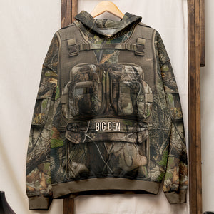 Outdoor Hunting 3D Hoodie – Personalized Gifts For Hunting Lovers 03ohqn261225 - AOP Products - GoDuckee