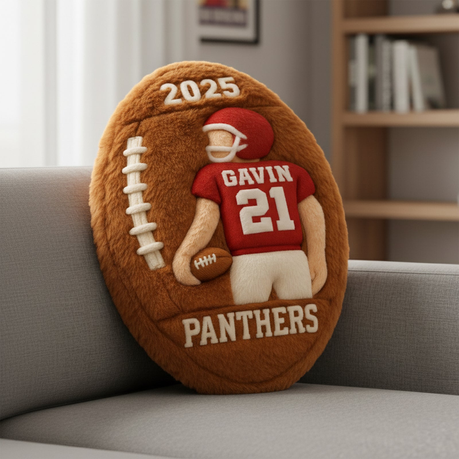 Game Day Energy Shaped Pillow - Personalized Gifts For Kids 06NALU131125 - Pillow - GoDuckee