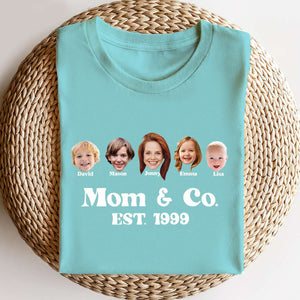 Custom Photo Gifts For Mom 3D Shirt Mom & Co 03KAMH050224 - 3D Shirts - GoDuckee