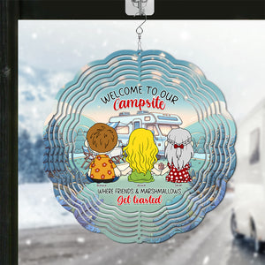 Personalized Gifts For Friends Wind Spinner 03kaqn241224hg - Ornament - GoDuckee