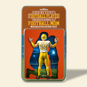 American Football Mom Acrylic Plaque - Personalized Gifts For Mother 012OHDT280425 - Shaped Plaques - GoDuckee