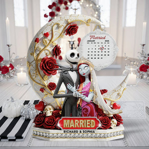 Married Couple Acrylic Plaque - Personalized Gifts For Couple 04OHQN250625 - Shaped Plaques - GoDuckee
