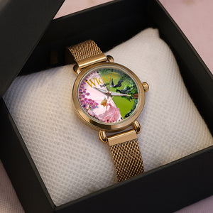 Personalized Gifts For Musical Fans Mesh Strap Quartz Watch 03tgtn230725 - Quartz Watch - GoDuckee