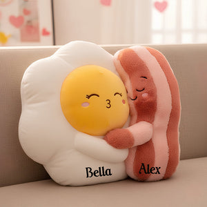 Couple Food Pillow Personalized Gifts For Couple 07PGDT211125 - Pillow - GoDuckee