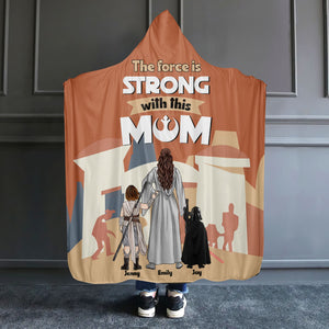 Personalized Gifts For Mom Wearable Blanket Mom We Love Mom 01QHMH060324DAHHHG - Blankets - GoDuckee