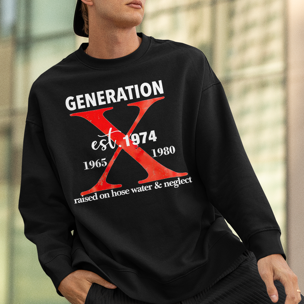 Customized Year Of Birth Generation X Shirt 225acxx260824 - Shirts - GoDuckee