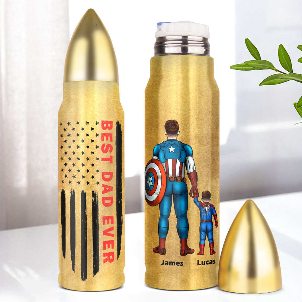 Personalized Gifts For Dad Bullet Tumbler 03natn140524pa Father's Day - Tumbler Cups - GoDuckee