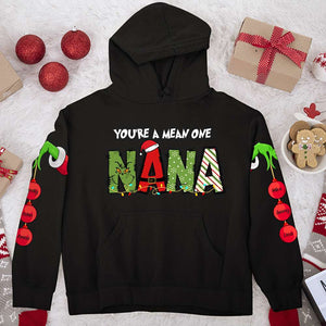 You're A Mean One, Gift For Family, Personalized 3D AOP Shirt, Ornament Custom Name Shirt, Christmas Gift 04NAHN130923 - AOP Products - GoDuckee