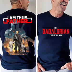The Galaxy Dad Shirt - Personalized Gifts For Father 05XQQN020525HHHG - Shirts - GoDuckee