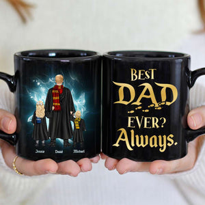 Father's Day- 02DNHN080523TM Personalized Black Mug - Coffee Mug - GoDuckee