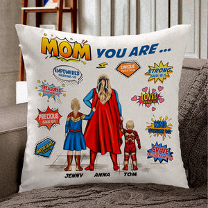 Mom CC-Pillow-05QHTN030423TM Personalized Square Pillow - Pillow - GoDuckee