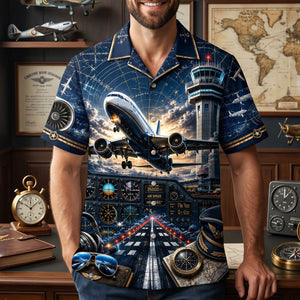 Sky Commander Hawaiian Shirt - Gifts For Pilots 04natn090626 - Hawaiian Shirts - GoDuckee
