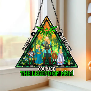 Personalized Gifts For Mom Suncatcher Ornament 02qhtn260225hg - Ornament - GoDuckee
