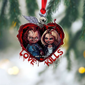 Couple Love Kills 03ohhn271023 Personalized Ornament - Ornament - GoDuckee