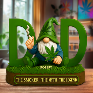 Weed Dad Plaque - Personalized Gifts For Dad 02topu170525 - Shaped Plaques - GoDuckee