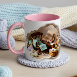 Sewing Coffee Accent Mug - Personalized Gifts For Sewing Lovers 07hylu111225 - Coffee Mug - GoDuckee