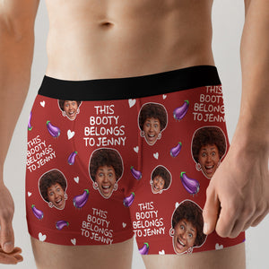 Personalized Gifts For Man Boxer Custom Photo Face Funny Design 04xqtn090724 - Boxer Briefs - GoDuckee