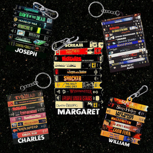 Gifts For Horror Movie Fan Keychain 03XQDT240125 - Keychains - GoDuckee