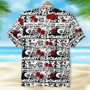 Horror True Crime Personalized Hawaiian Shirt, Horror Gun Shot, Gift For Horror Fans - Hawaiian Shirts - GoDuckee