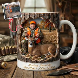 Hunting Life Coffee Mug - Personalized Custom Photo Gifts For Hunters 03HULU201225 - Coffee Mug - GoDuckee