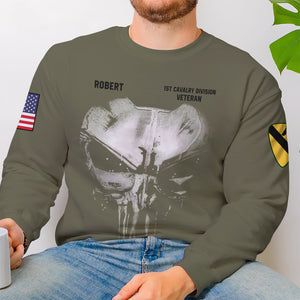 Veteran I Wished They'd Bring Back The Draft, Personalized 3D AOP Shirt, Skull Soldier 01qhqn230623 - AOP Products - GoDuckee